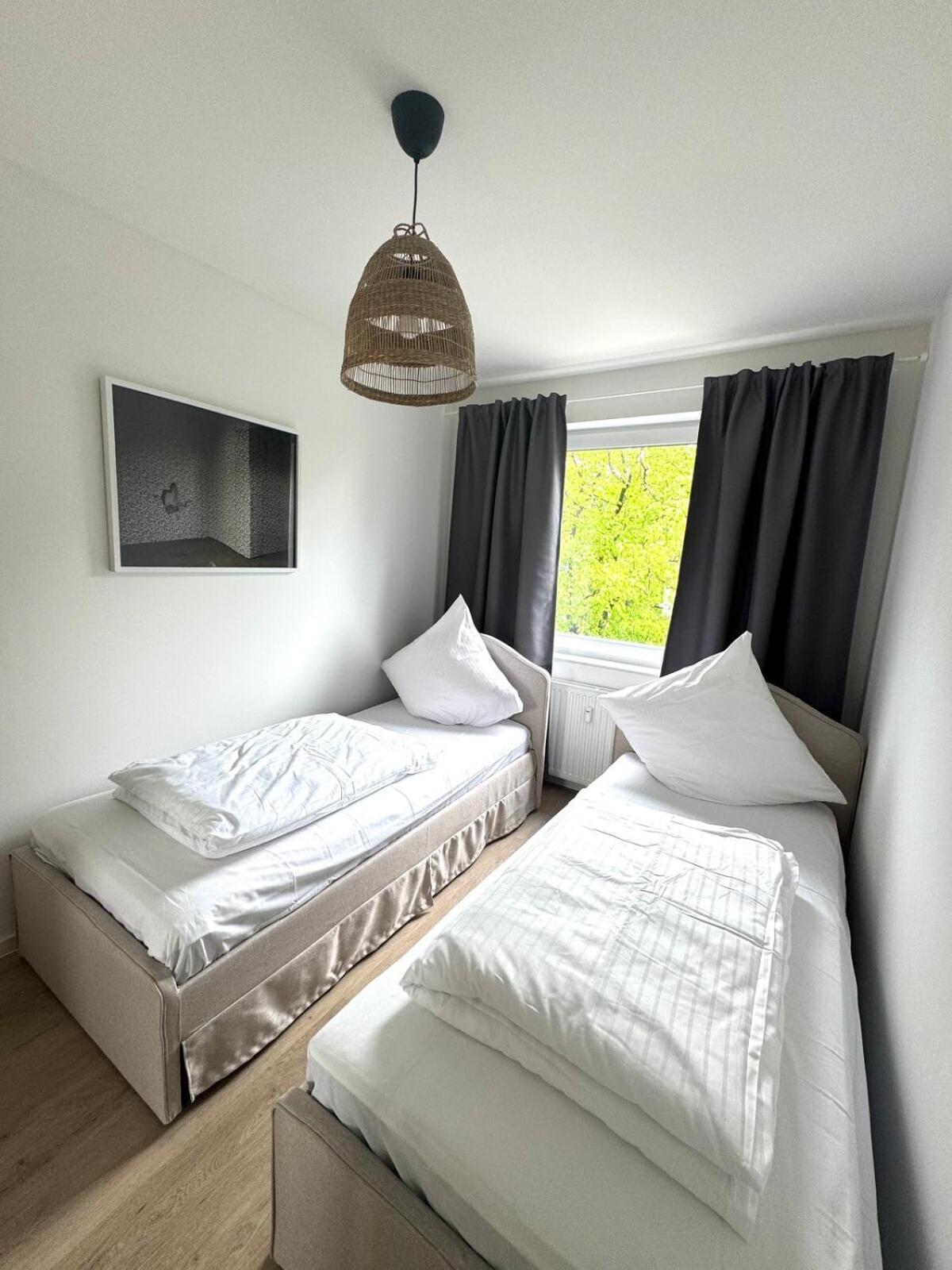 3-Zimmer-Wohnung In Hamburg Am Flughafen Dış mekan fotoğraf