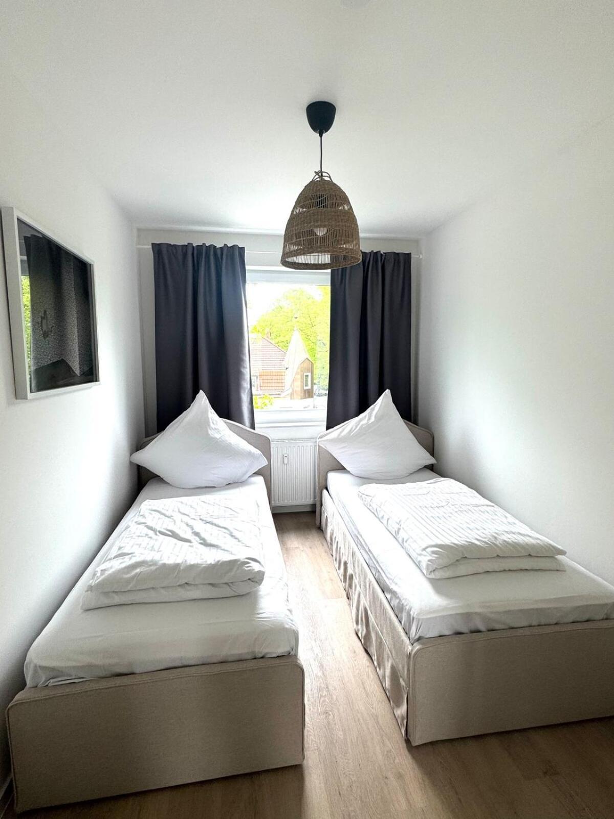 3-Zimmer-Wohnung In Hamburg Am Flughafen Dış mekan fotoğraf
